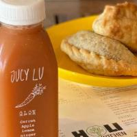 Cold Press Jucy Lu - Glow · Cold Press: Carrot, Apple, Lemon & Ginger