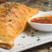 Cheese Calzone · Build your own calzone with mozzarella, and ricotta cheese.