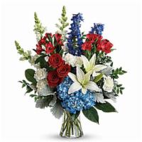 American Lady · RED, WHITE AND BLUE ARRANGMENT