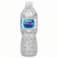 Bottled Water · Natural, pure, refreshing, and delicious.