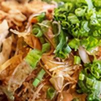 Phuket Woon Sen · Savory vermicelli, cabbage, carrot, green onion,. fried shallots, scallion, egg. Great with ...