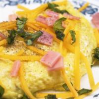 Omelet Ham And Cheese · 