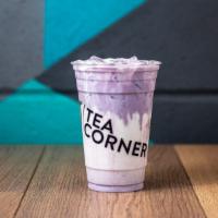 Taro Milk Tea · Creamy, rich, purple. Our delicious Taro milk tea.