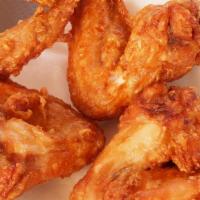 Fried Chicken Wings · Choose 4 pieces or 8 pieces. Comes with fried rice or French fries.