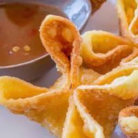 Fried Cream Cheese Wontons · 6 pieces.
