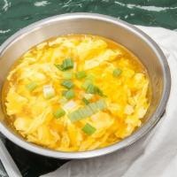 Egg Drop Soup · Add large size for an additional charge.