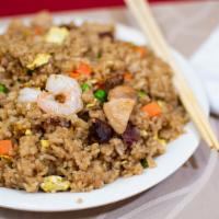 House Special Fried Rice · Chicken, shrimp and pork.