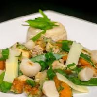 Moo Goo Gai Pan · Chicken only. Mushrooms, carrot, water chestnut, snow peas or green bean, cabbage with white...