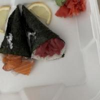 Tuna Roll · Contain Raw fish. The consumption of raw or undercooked meats, poultry, seafood, eggs or she...