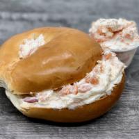 Bagel With Nova Cream Cheese · Your Favorite Bagel served with Nova Cream Cheese