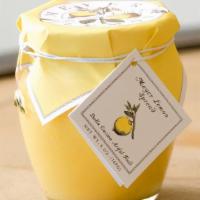 Meyer Lemon Spread · Meyer Lemons are a hybrid between the lemon and tangerine, hence their warm yellow, almost o...