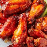 6 Pcs Classic Hot Wings · 6-piece chicken wings tossed in hot sauce.