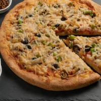 Vegan Dubai · Sarpino's traditional pan pizza is baked to perfection with Daiya Mozzarella cheese and the ...