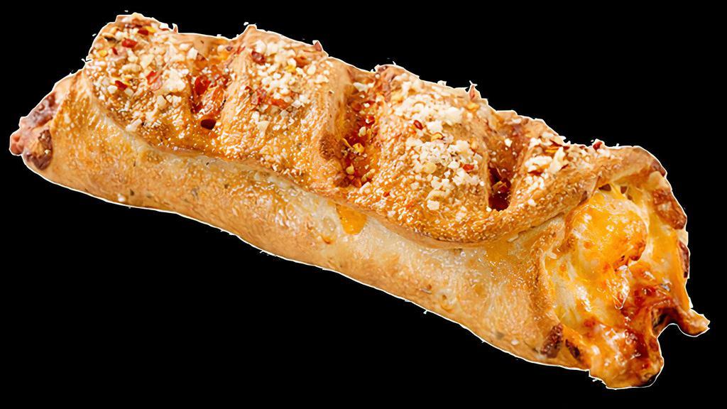 Ricotta Calzone · Canadian bacon, pepperoni, ricotta, and sarpino's gourmet cheese blend.