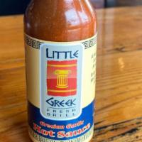 Little Greek Hot Sauce (2 Oz) · Vegetarian. Gluten Free.