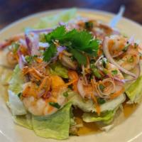 Lemongrass Shrimp Salad · 