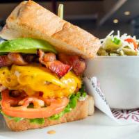 The 904 Club · Served on our buttery Texas toast, house-marinated grilled chicken breast, topped with melte...