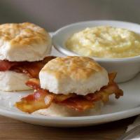 Biscuit Breakfast · Two Buttermilk Biscuits and choice of Breakfast Side.