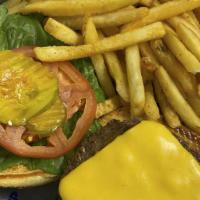 Double Cheeseburger (Cal 1300) · All burgers are made with Fresh Certified Angus Beef topped with cheese, lettuce, tomato and...