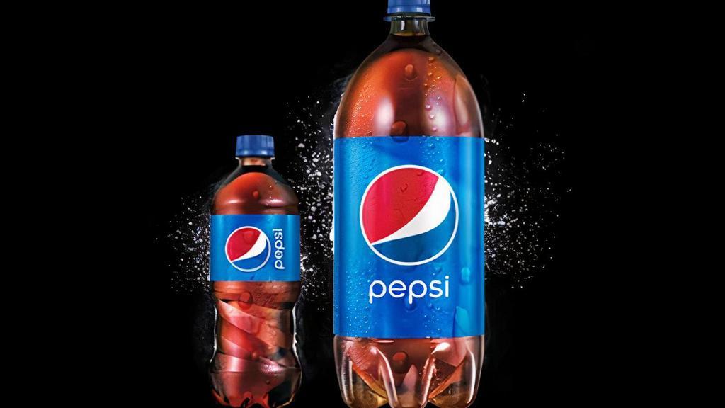 Pepsi · 20oz :25 0 cal/1 bottle, 2lt : 150 cal/12 fl. Oz