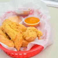 Chicken Tenders · Two pieces.