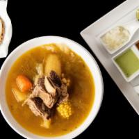 Mexican Beef Rib Soup / Caldo De Res · This is an extremely hearty and satisfying beef soup made with beef ribs, vegetables, and ga...