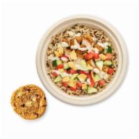 Kid'S Craft Warm Bowl · Warm Grains, chicken, two choppings, and your favorite dressing! Includes a snack (195-710 c...