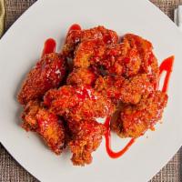 Wings Of Fire · Hot. BB Wings brushed with our Hot Spicy Sauce.