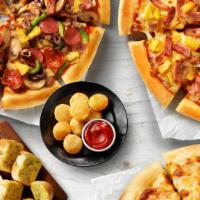 3 Large Pizzas + 2 Sides (3495) · 
