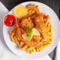Chicken Platter · Chicken tender fries and salad 600-900 cal