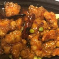 General Tso'S Chicken · Medium spicy. Dark meat.
