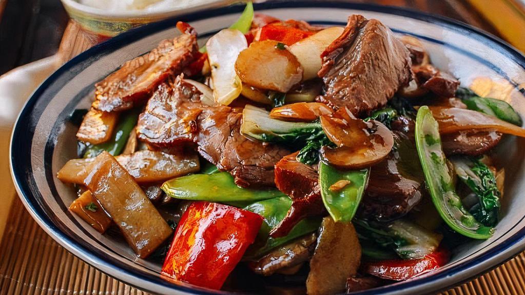 Roast Pork With Chinese Veg · 