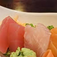 Magic Sake · Thin slices of salmon with green apple in our special house sauce.