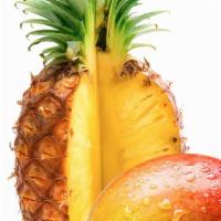 Tropics Regular · Pineapple, banana and Mango.