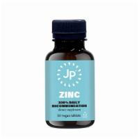Jp Zinc Vitamins (30 Tablets) · Studies have shown zinc may help support proper immune function. 30 vegan tablets (300% Dail...