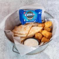 Kid'S Cheese Quesadilla · side of sour cream