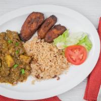 Large Curry Goat · 