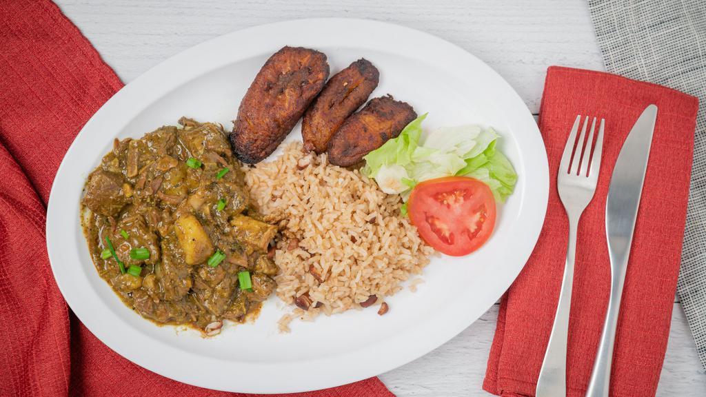 Large Curry Goat · 