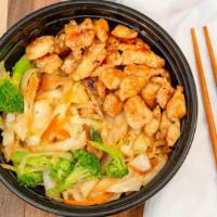 Hibachi Chicken (Chicken Breast) · Served with mix cabbage broccoli zucchini shredded carrots and choice of steamed rice or egg...