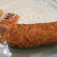 Pork Egg Roll · One roll.