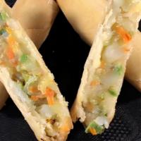 Vegetable Egg Roll · Two roll.