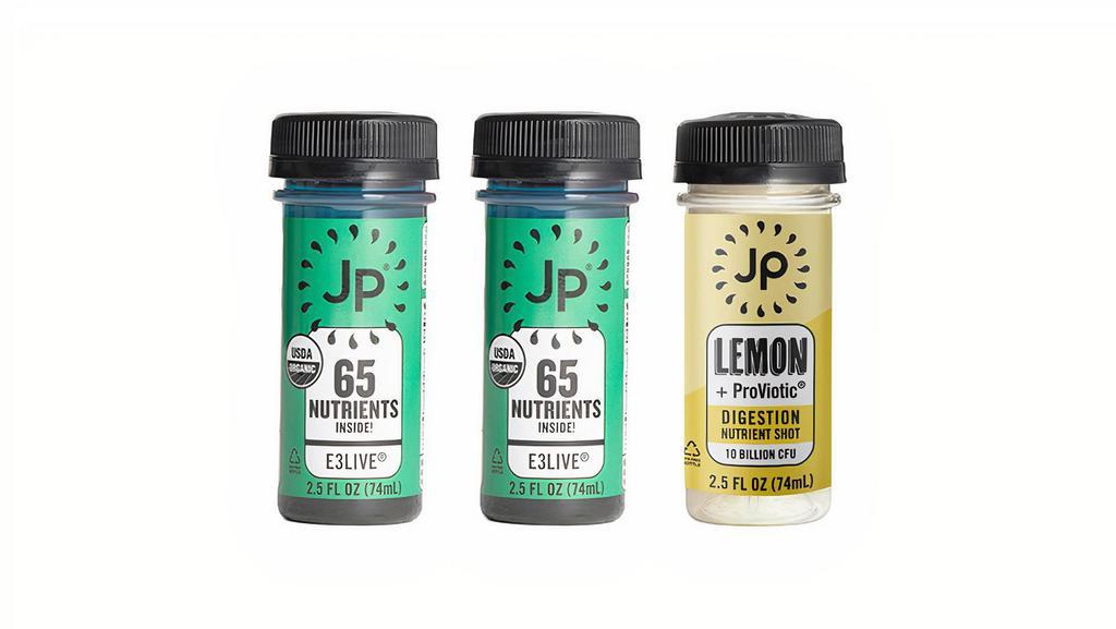 Jp 3-Pack 65 Nutrients & Lemon Proviotic Shot (2.5 Oz Each) · .