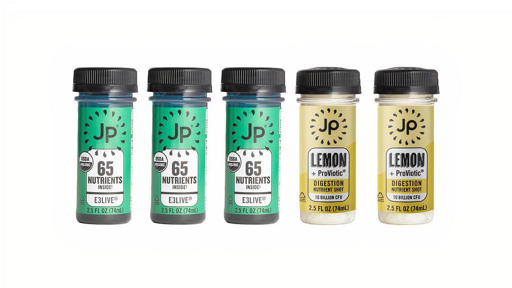 Jp 5-Pack 65 Nutrients & Lemon Proviotic Shot (2.5 Oz Each) · .
