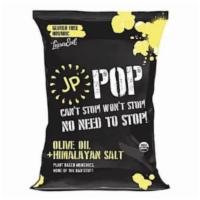 Jp Pop Olive Oil Popcorn (0.88 Oz) · Popcorn, Olive Oil, Himalayan Salt