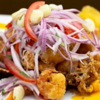 Fried Mixed Seafood · Jalea personal