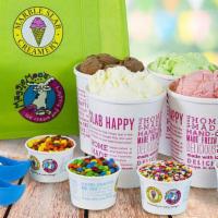 Sundae Party For 20-25 · Create a Party! Includes four quarts of Ice cream, four ups of mix-ins.