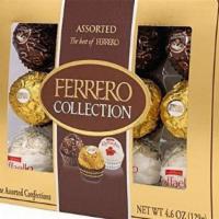 Ferrero Rocher (Assorted 12 Count) · Features of Ferrero Rocher Fine Hazelnut Milk Chocolates, 12 Count, Assorted Coconut Candy A...