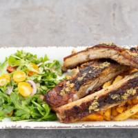 Costicine	 · Pork Ribs (Served with Rosemary Parmesan Fries & House Salad )