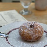 Bomboloni  Nutella · Irresistible Light and Delicious Italian Doughnuts Fried and Coated in Granulated Sugar and ...