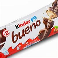 Kinder Bueno · Kinder Bueno chocolate bar.